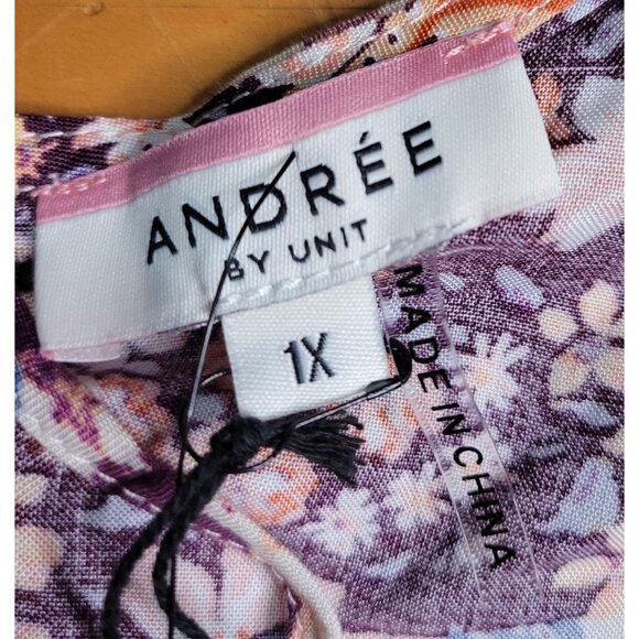 NWT Andree by Unit Fairy Y2k Grunge Gypsy Hippy Women's 1X One Shoulder Assymetr - Picture 4 of 9